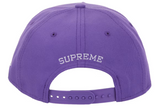 Supreme Gothic Outline Adjustable New Era 59Fifty Fitted Cap Black Purple