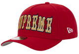 Supreme Gothic Outline Adjustable New Era 59Fifty Fitted Cap Red