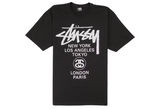 Stussy World Tour T-shirt Black