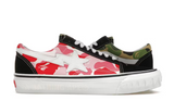 Vans LX Old Skool Bape ABC Multi-Camo (WORN)