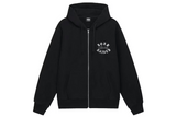 Stussy Born X Raised Logo Zip Hoodie Black
