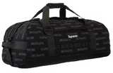 Supreme Large Duffle Bag (FW26) Black