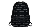 Supreme Logo Backpack (FW26) Black