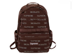 Supreme Logo Backpack (FW26) Brown