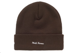 Supreme New Era Action Beanie Brown