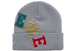 Supreme New Era Arc Beanie Grey