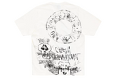 Stussy Skulls Pigment Dyed Tee Natural