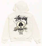 Stussy Fresh Foils Hoodie Garment Dyed Bone
