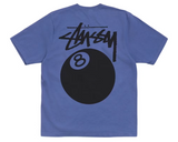 Stussy 8 Ball Pigment Dyed Tee Midnight Navy
