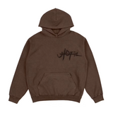 Travis Scott Utopia A2 Hooded Sweatshirt Brown