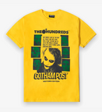The Hundreds x Batman: The Dark Knight Gotham Post T-Shirt Yellow