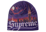 Supreme Cityscape Beanie Purple