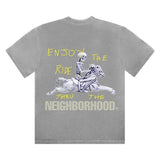 Travis Scott Cactus Jack x Neighborhood Carousel T-shirt Grey