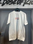 Supreme Emilio Pucci Box Logo Tee White/Dusty Pink (NEW W/ FACTORY STAINS)