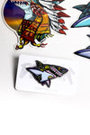 Driftin: Lilac Quetzalcoati Tiburon Pin