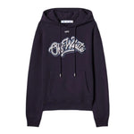 OFF-WHITE C/O Chicago Bulls Hoodie Navy/White/Light Blue