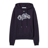 OFF-WHITE C/O Chicago Bulls Hoodie Navy/White/Light Blue