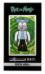 Bearbrick BAIT x Medicom Rick and Morty 400% White