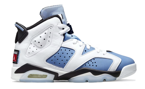 Air Jordan 6 Retro UNC White (GS)