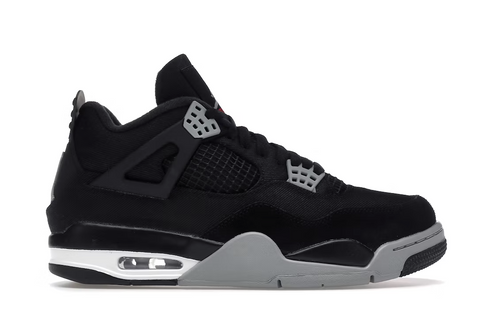 Air Jordan 4 Retro SE Black Canvas