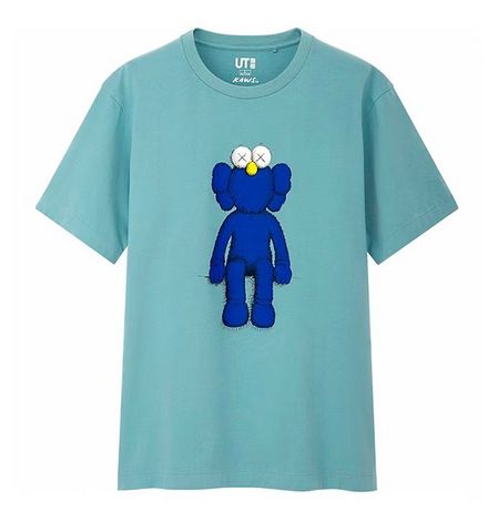 KAWS x Uniqlo Blue BFF Tee (US Sizing) Green