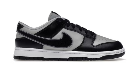 Nike Dunk Low Chenille Swoosh Black Grey