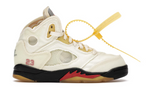 Air Jordan 5 Retro Off-White Sail (PS) Preschool