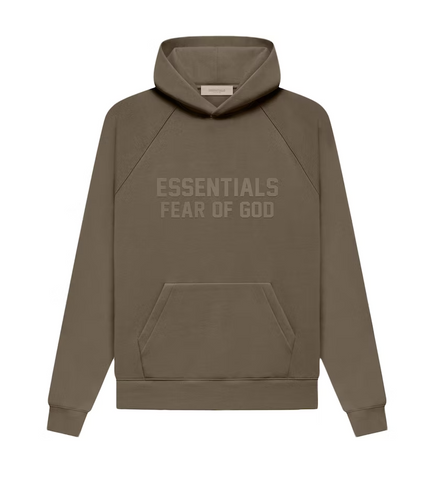 Fear of God Essentials Hoodie Wood