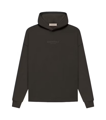 Fear of God Essentials Relaxed Hoodie Off Black (FW22)