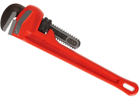 Supreme Ridgid Pipe Wrench Red