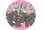Travis Scott The Scotts KAWS Picture Disc III 12" Pink