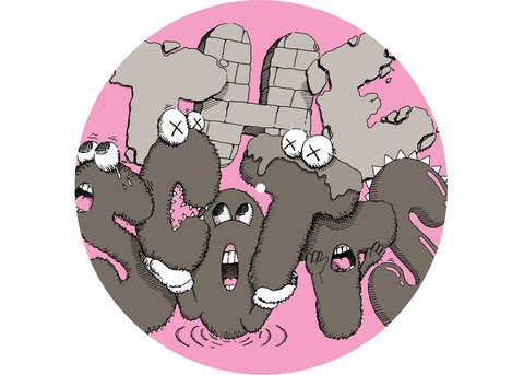 Travis Scott The Scotts KAWS Picture Disc III 12" Pink