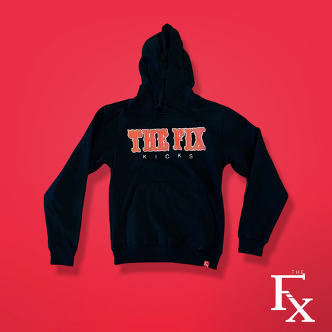The Fix "Faithful" Pullover Hoodie (Black)