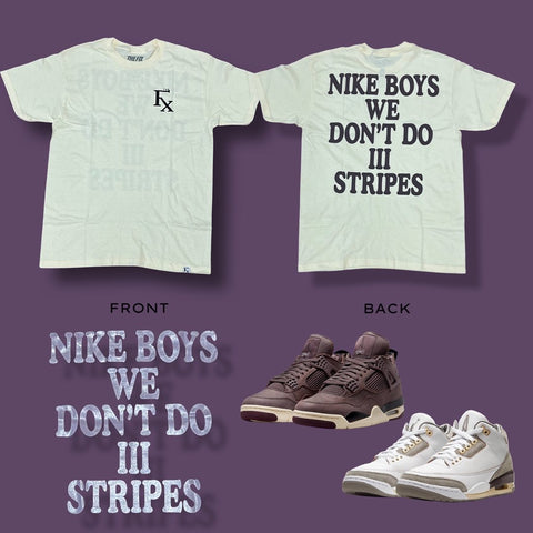 The Fix "Boys" Tee Shirt (Sail/Violet)
