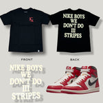 The Fix "Boys" Tee Shirt (Black/Red)
