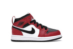 Air Jordan 1 Mid "Chicago Toe" (PS) Preschool