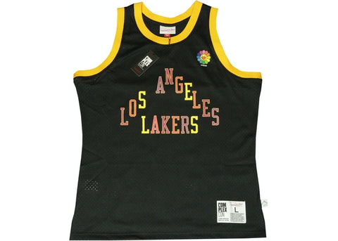 Takashi Murakami ComplexCon x LA Lakers M&N Basketball Jersey Black